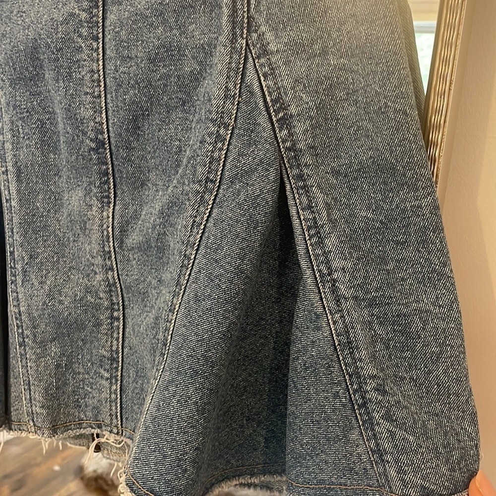 3.1 Phillip Lim Denim Mini Skirt - Picture 5 of 11